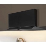 Baraldi MODA Cappa a Parete 90 cm Nera –  Purificazione con Tecnologia AirO' 700m3/h - 01MODA090BL70