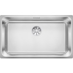 Lavello Monovasca Sottotop 54 x 44 cm Acciaio Inox 1 Vasca 50 x 40 cm scarico InFino e troppopieno rettangolare SOLIS 500-U BLANCO 1526122 - 52612