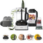 Kenwood FDM73.850SS Robot da Cucina Multifunzione Capacità 3 Litri 8 Velocità Potenza 1000 Watt Inox