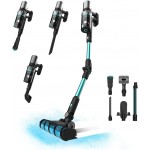 Cecotec Conga Rockstar 2500 Thunder  Aspirapolvere Scopa Elettrica Senza Fili Flex Animal - Ciclone Parallelo -  400W 