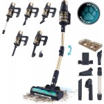 Cecotec Conga Rockstar 10500 Solar AquaPet Aspirapolvore Lavapavimenti Scopa Elettrica senza Filo Senza sacco 780 W 