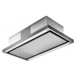 Cappa a Soffitto 90 x 50 cm Versione Filtrante Acciaio Inox e Bianca  Elica CLOUD SEVEN IX/F/90 - PRF0141953