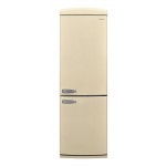 Sharp SJ-NRA11RMXJD Frigorifero Libera Installazione Combinato Classe D No Frost Altezza 201 cm Capacità 331 Altezza 190 cm Beige - Sabbia