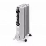 De’Longhi TRRS 0715 Riscaldatore ambiente elettrico a olio stufetta elettrica Interno Bianco 1500 W