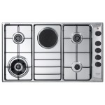 Piano Cottura da Incasso 4 Fuochi Gas De Longhi FLA 49 RD