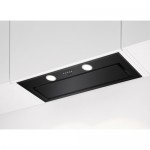 Cappa da incasso 80 cm Hob2Hood Estetica nera Serie 6000 AEG DGE 586 1HR