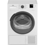 Asciugatrice Libera Installazione Pompa di Calore Slim 8 Kg Classe A++ Profondità 54 cm Beko DRXS823A