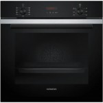 Siemens HB273ABS3 iQ300 Forno da Incasso Multifunzione Elettrico 60 cm Pirolitico Nero con finitura inox Classe A+