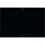 Piano Cottura da Incasso Induzione 80 cm 4 Zone  Vetroceramica Nero Hob2Hood Electrolux EIT81443