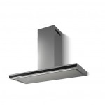 Elica ELEMENT @ IXBL/A/90 - PRF0194157 Cappa a Parete 90 cm Finitura Acciaio inox e vetro nero Wi-Fi