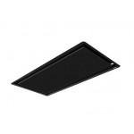 Elica ILLUSION H16 BL MAT/A/100 - PRF0172645B Cappa a Soffitto 100 x 50 cm  H 16 Nero effetto Soft Touch e Cornice Nera Soft Touch 