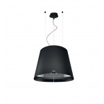 Elica JUNO BL/F/50 - PRF0071970D Cappa a Isola Sospesa 50 cm Diametro Nero 