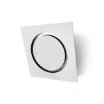 Elica OM AIR @ WH/F/75 - PRF0094734A Cappa a Parete 75 cm Vetro Bianco Wi-Fi