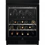 Cantinetta Vino da Incasso 40 Bottiglie Doppia Temperatura Classe G Altezza 82 cm Sottotop Estetica Matt nero opaco Electrolux EWUD040B8B