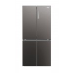 Haier HCR3818ENMD Frigorifero side by side Libera installazione 4 Porte Classe E Total No Frost Finitura Dark Inox Cube 83 Serie 3 
