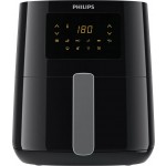 Friggitrice ad Aria Capacità 4 litri Potenza 1400 watt colore Nero Philips HD9252/70 Essential