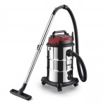 G3 Ferrari G90034 Fusto 30L Bidone aspira Solidi e Liquidi 1200 W - 30 Litri -  Acciaio/Rosso