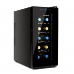 G3 Ferrari G90047 Cantinetta Vino 10 Bottiglie  Classe E - Ripiani in Acciaio -  Temperatura 8 - 18 °C -  Display LED -  Luce Interna - Nero