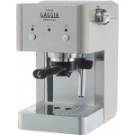 Macchina Caffè Cialde e Caffè Macinato in Polvere Espresso Manuale con Erogatore di Vapore Argento Gaggia GranGaggia Gaggia Prestige RI8427/11