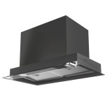 Cappa Gruppo Incasso sottopensile 90 cm Nera Classe A Sistema stop Drop Tecnowind  GH27 PREMIUM 90 BLACK - K170I0008