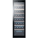 Cantina Vini 166 Bottiglie Classe G Altezza 185 cm Nera Luce LED Wine Bank 60 Series 3 HAIER WS171GA