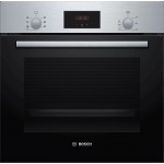 Forno da Incasso Multifunzione Elettrico Inox Vetro Nero Serie 2 Bosch HBF133BR0