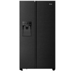 Frigorifero Side by Side Classe F No Frost Compressore Inverter 179 cm Nero Hisense RS694N4TFF