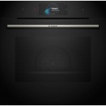 Forno da Incasso a Vapore Multifunzione Elettrico  60 cm Nero Serie 8 Bosch HRG7784B1