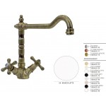 IDEAOLD Miscelatore rubinetto Plados code 58 ULTRAGRANIT BIANCO LATTE