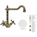 IDEAOLD Miscelatore rubinetto Plados code 90 ULTRAGRANIT BIANCO OPALE