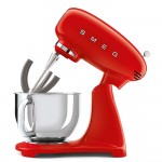 Impastatrice Anni 50 Full Color Rosso Smeg 50's Style SMF03RDEU