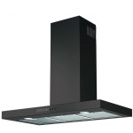 Cappa a Parete 60 cm Nera Classe C Tecnowind LEVEL MID PLUS 60 BLACK - K326I0048