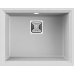 Elleci LGK10568BSO Lavello da Incasso 1 vasca - Monovasca Sottotop 560 x 438 mm finitura Granitek Matt Bianco 68 KARISMA 105 SOTTOTOP