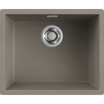 Elleci LKZ10593 Lavello Cucina 1 vasca - Monovasca Sopratop - Sottotop 556 x 456 cm Keratek Dove Grey 93 ZEN 105