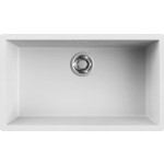 Elleci ZEN 130 LKZ13096 Lavello Cucina 1 vasca - Monovasca Sopratop - Sottotop 756 x 456 cm Keratek White 96 ZEN 130