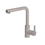 Elleci MGKC0251 Miscelatore monocomando Cucina con doccetta estraibile finitura Granitek Avena 51