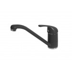 Elleci MGKMIN40 Miscelatore monocomando Cucina con canna girevole Minerva finitura Granitek Matt Nero 40 
