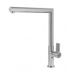 Elleci MIKARECR Miscelatore monocomando Cucina con canna girevole Ares finitura Cromato CR