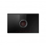 Elica NIKOLATESLA ONE HP EVO BL/A/83 PRF0196322 Piano Cottura Incasso ad Induzione 4 Zone Bridge con Cappa Integrata 83 cm Nero 