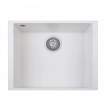 Plados ON5610ST-98 Lavello 1 vasca Sottotop 49 x 40 cm Serie One 56 -10 ST finitura 98 ULTRAGRANIT BIANCO 