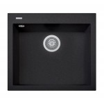 Plados ON6010-44 Lavello 1 vasca Serie One 60-10 finitura 44 ULTRAMETAL NERO