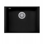Plados ON6010ST-N6 Lavello 1 Vasca Serie One 60-10 ST Sotto-top finitura N6 DEEP BLACK