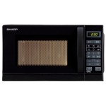 Forno a Microonde Combinato con Grill 20 Litri 800 Watt colore Nero Sharp R-642BKW