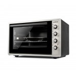 G3Ferrari G10154 Rosto' 58 Forno Elettrico Multifunzione Ventilato con Girarrosto Capacità 58 Litri 9 Programmi 63 cm Nero Argento 