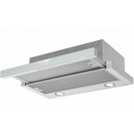 Cappa Incasso sottopensile con frontalino estraibile 60 cm Verniciato Metal Grey Frontale Inox Classe D Tecnowind S4  60 - K124R0595