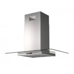 Cappa a Isola 90 x 60 cm Acciaio inox e Vetro Classe A Tecnowind ISOLA SMOOTH 90 - K563I0002