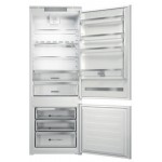 Frigorifero da Incasso Combinato Larghezza 70 cm Altezza 193 cm Classe E Cerniere a Destra SPACE 400 Whirlpool SP40 8112