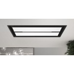 Airforce SPLIT FL EASY UP BL/A/100 Cappa a Soffitto Easy Up 100 x 50 cm Cornice Nera -  CCSPLIT100002 