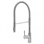 Plados SPRINGP30-40 Miscelatore monocomando Cromo con doccetta sganciabile a doppio getto e attacco doccia automatico SPRINGP30