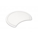 Tagliere in polietilene bianco Diametro 37,5 cm per Lavelli Apell TT10